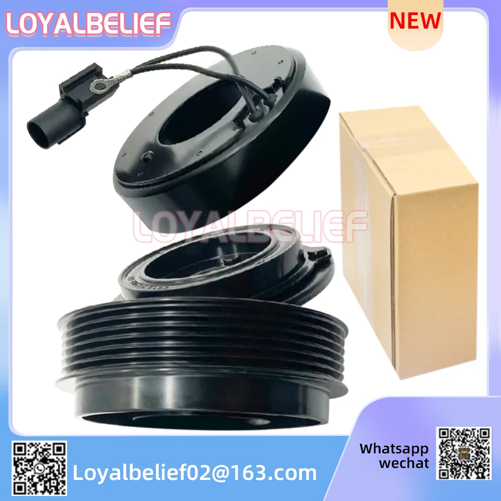 Муфта компрессора кондиционера для Hyundai Santa Fe 977012B150 977012B151 977012L300 977012L302 977012R340 977013K720 977012B100 6PK
Муфта компрессора кондиционера для Hyundai Santa Fe 977012B150 977012B151 977012L300 977012L302 977012R340 977013K720 977012B100 6PK