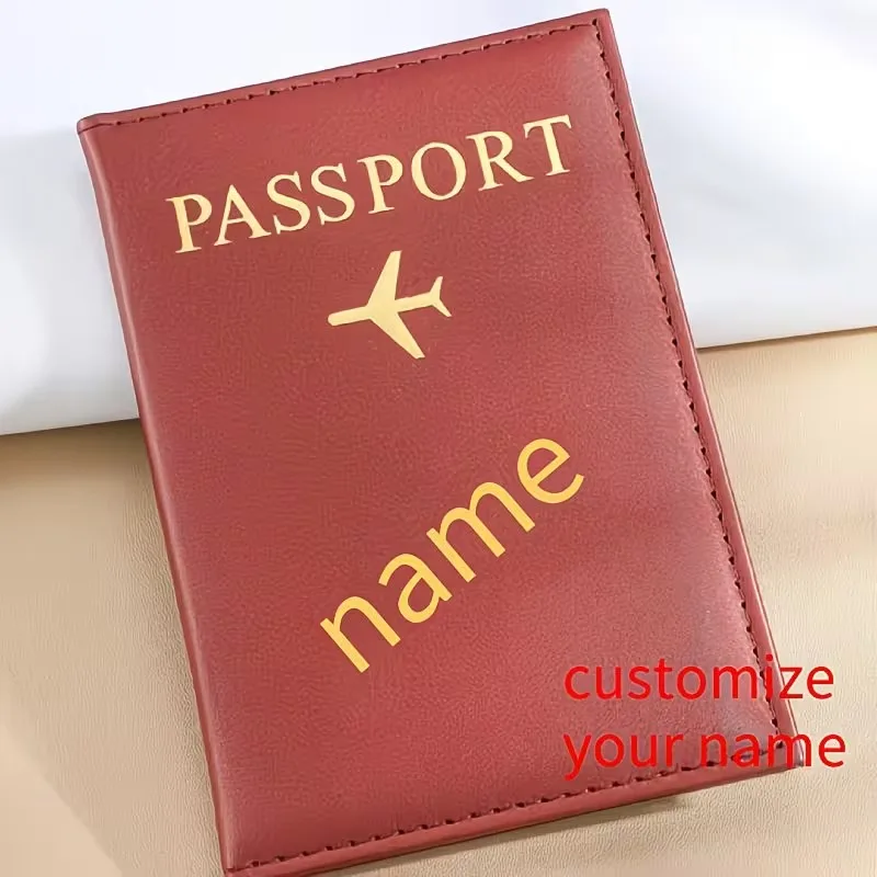 Customized Passport Cover for Outdoor Travel, Business Trip with Personalized Name, Made Of, Lightweight, Golden-Stamped Design
Customized Passport Cover for Outdoor Travel, Business Trip with Personalized Name, Made Of, Lightweight, Golden-Stamped Design