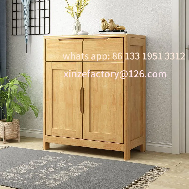 Customizable Nordic solid wood shoe cabinet Two-door household large-capacity storage locker Japanese simple modern shoe cabinet
Customizable Nordic solid wood shoe cabinet Two-door household large-capacity storage locker Japanese simple modern shoe cabinet