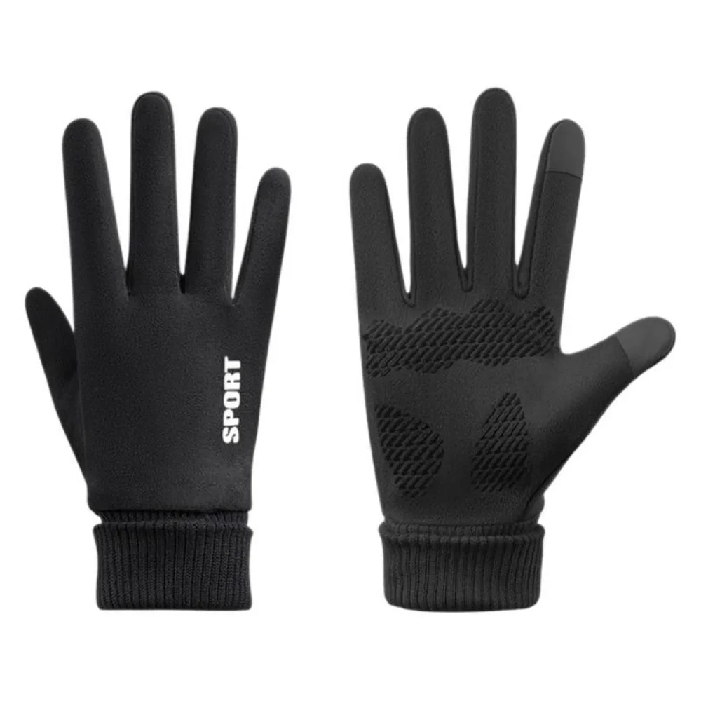 Fashion Touchscreen Suede Fabric Gloves Thickened Solid Color Men Cycling Gloves Windproof Warm Full Finger Gloves Male
Fashion Touchscreen Suede Fabric Gloves Thickened Solid Color Men Cycling Gloves Windproof Warm Full Finger Gloves Male