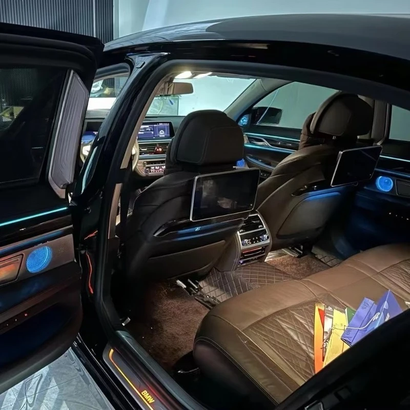 For 7 Series G11 Car Accessories: LED 11 Colors Speaker Cover with Colorful Ambient Light, Door Tweeter Loudspeaker Luminous
For 7 Series G11 Car Accessories: LED 11 Colors Speaker Cover with Colorful Ambient Light, Door Tweeter Loudspeaker Luminous