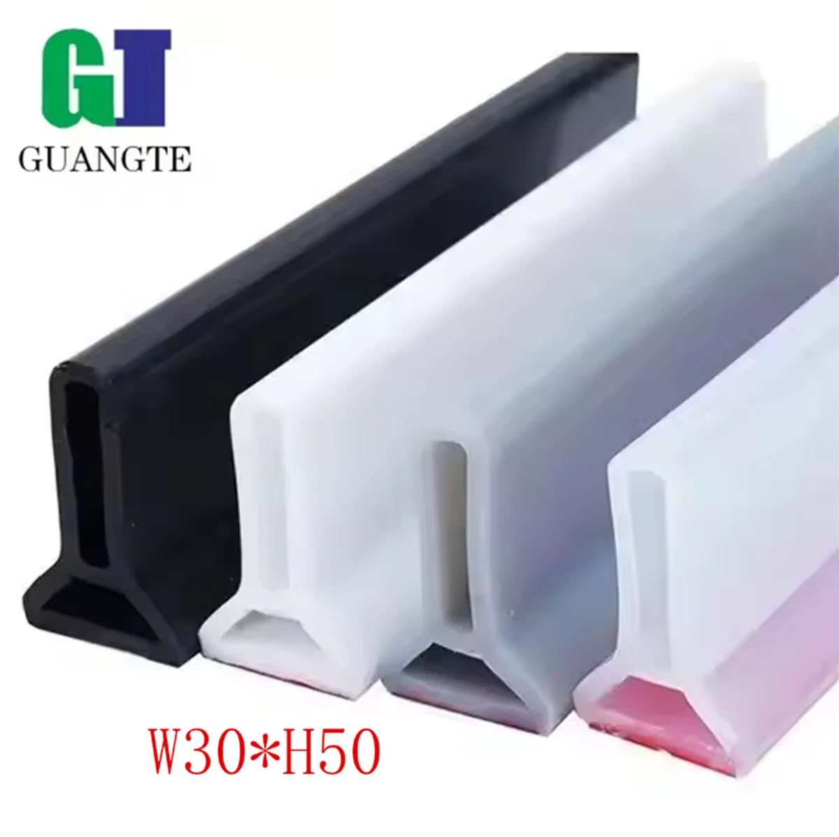 50mm Height Silicone Bathroom Waterproof Seal Strip for Kitchen Bathroom Dry Wet Separation Barrier Door Bottom Sealing Strip
50mm Height Silicone Bathroom Waterproof Seal Strip for Kitchen Bathroom Dry Wet Separation Barrier Door Bottom Sealing Strip