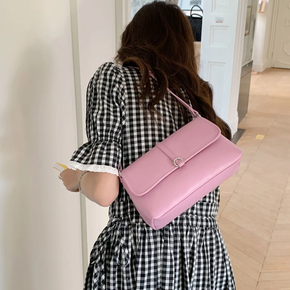 Summer Square Solid PU Crossbody Bag Women's Casual All-Match Buckle Zipper Shoulder Bags Versatile Commute Messenger Packs
Summer Square Solid PU Crossbody Bag Women's Casual All-Match Buckle Zipper Shoulder Bags Versatile Commute Messenger Packs