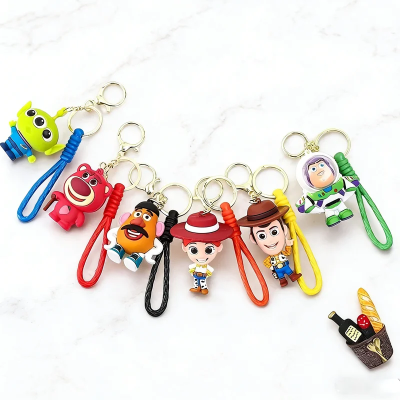 6Pcs/set Super Cute Anime Toy Story Themed Keychains Woody Buzz Doll Key Chains Couple Bag Pendants Keychain Accessories Toy
6Pcs/set Super Cute Anime Toy Story Themed Keychains Woody Buzz Doll Key Chains Couple Bag Pendants Keychain Accessories Toy