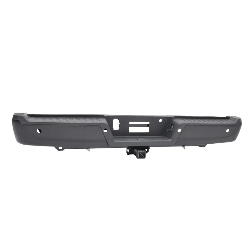 Auto Part Black W/MAX Towing W/ Rear Sensors Holes W/ Side Active Sensor Hole Rear Bumper for F150 2021 
Auto Part Black W/MAX Towing W/ Rear Sensors Holes W/ Side Active Sensor Hole Rear Bumper for F150 2021