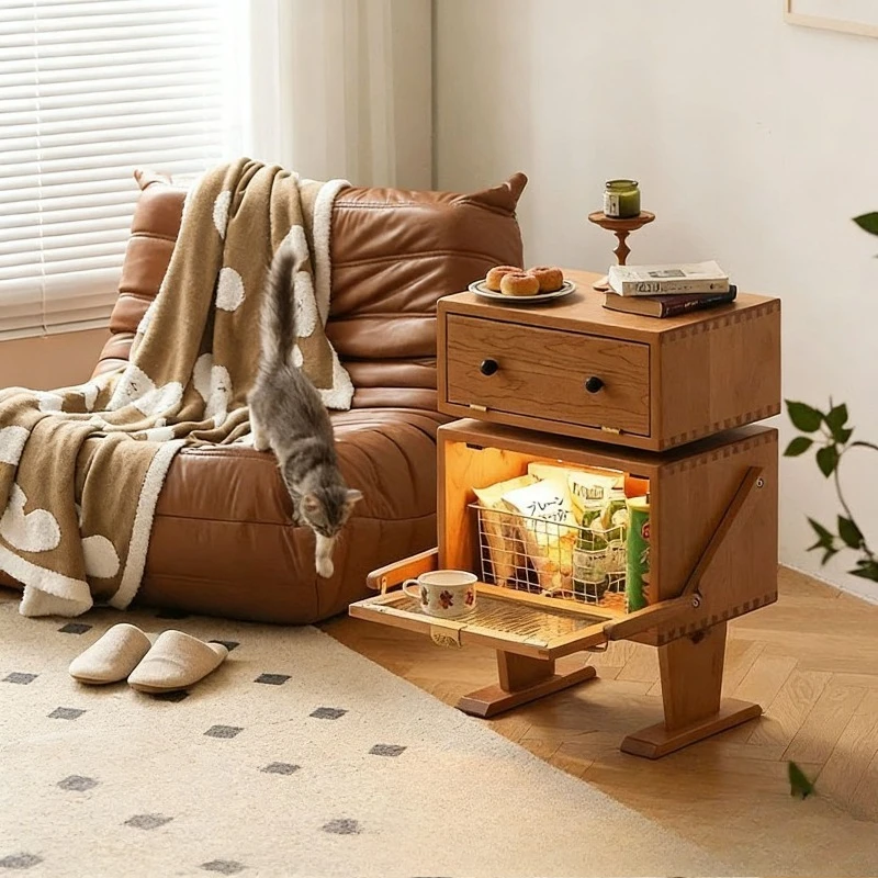 Creative Nordic Modern Living Room Solid Wood Robot Cabinet Side Cabinet Cherry Wood Storage Locker Bedroom Bedside Table
Creative Nordic Modern Living Room Solid Wood Robot Cabinet Side Cabinet Cherry Wood Storage Locker Bedroom Bedside Table