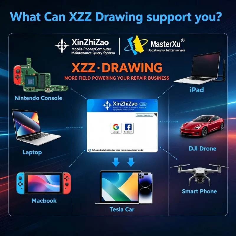 XZZ XinZhiZao Drawing, Integrated Circuit Diagram Bitmap for iPhone Android Huawei Xiaomi Mobile Phone Schematic
XZZ XinZhiZao Drawing, Integrated Circuit Diagram Bitmap for iPhone Android Huawei Xiaomi Mobile Phone Schematic