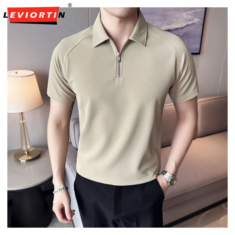 British Style Summer Fashion Short Sleeve Polo Shirt For Men Clothing 2024 Slim Fit Casual Business Breathable Polos Homme 4XL-M
British Style Summer Fashion Short Sleeve Polo Shirt For Men Clothing 2024 Slim Fit Casual Business Breathable Polos Homme 4XL-M