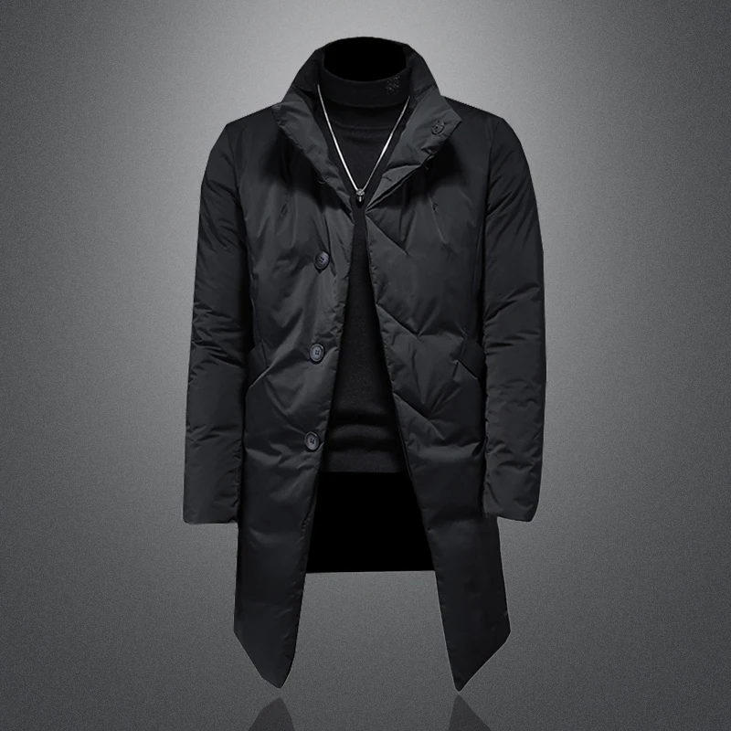 Men's Mid-Length down Jaet Lightweight Faion Brand 2024 Winter New Thiened Warm Loose Large Size Urban Sle Coat
Men's Mid-Length down Jaet Lightweight Faion Brand 2024 Winter New Thiened Warm Loose Large Size Urban Sle Coat