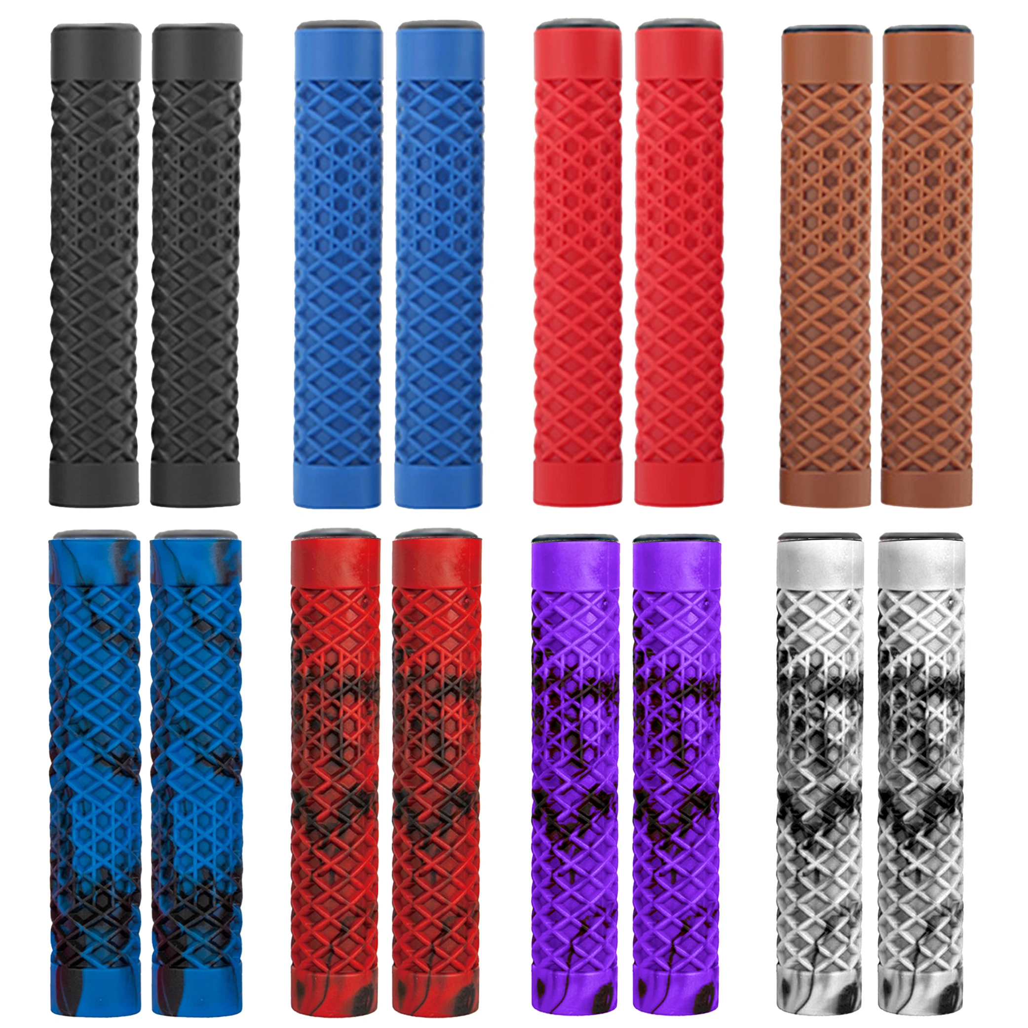 Rubber Handlebar Grips MTB Lock-on Grip Shockproof Non-slip Mountain Road Bike Handle Cover Folding Bike Accessories
Rubber Handlebar Grips MTB Lock-on Grip Shockproof Non-slip Mountain Road Bike Handle Cover Folding Bike Accessories