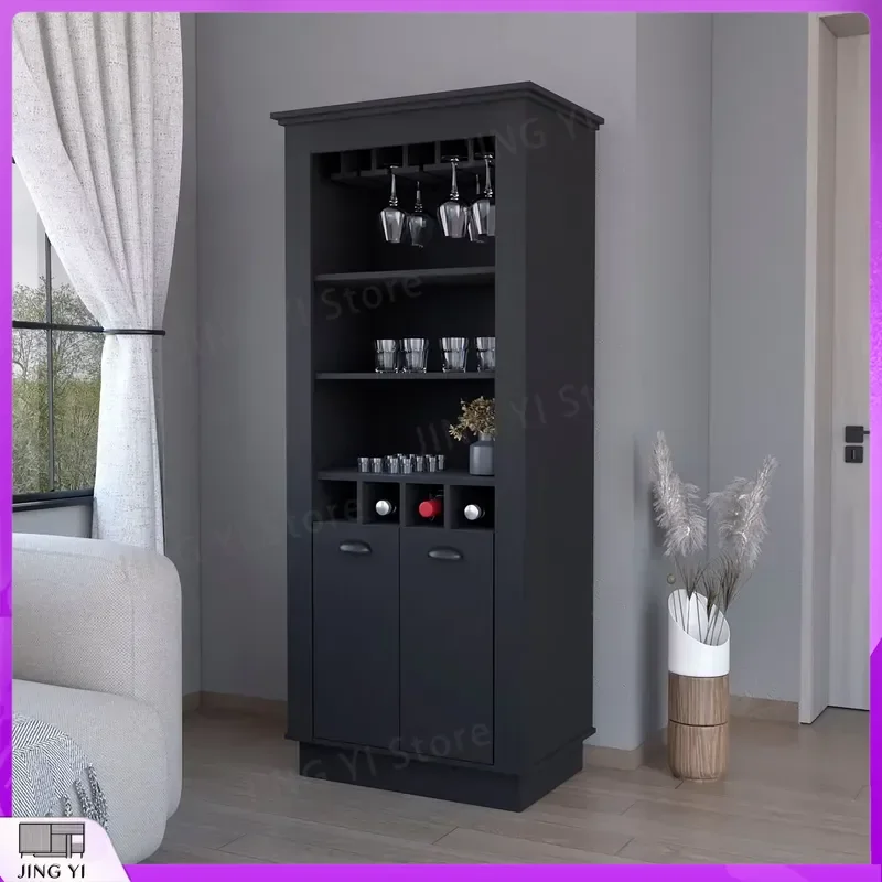 Tyler Black 4-Piece Built-in Wine Rack Bar Cabinet with Temperature Control Cooling System for Home Kitchen Office Wine
Tyler Black 4-Piece Built-in Wine Rack Bar Cabinet with Temperature Control Cooling System for Home Kitchen Office Wine