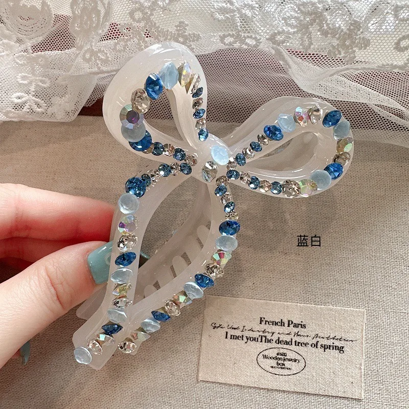 Crystal Colorful Bowknot Hair Claw for Women Girl Summer Hair Clip NEW Jewelry Headwear Hair Accessories
Crystal Colorful Bowknot Hair Claw for Women Girl Summer Hair Clip NEW Jewelry Headwear Hair Accessories
