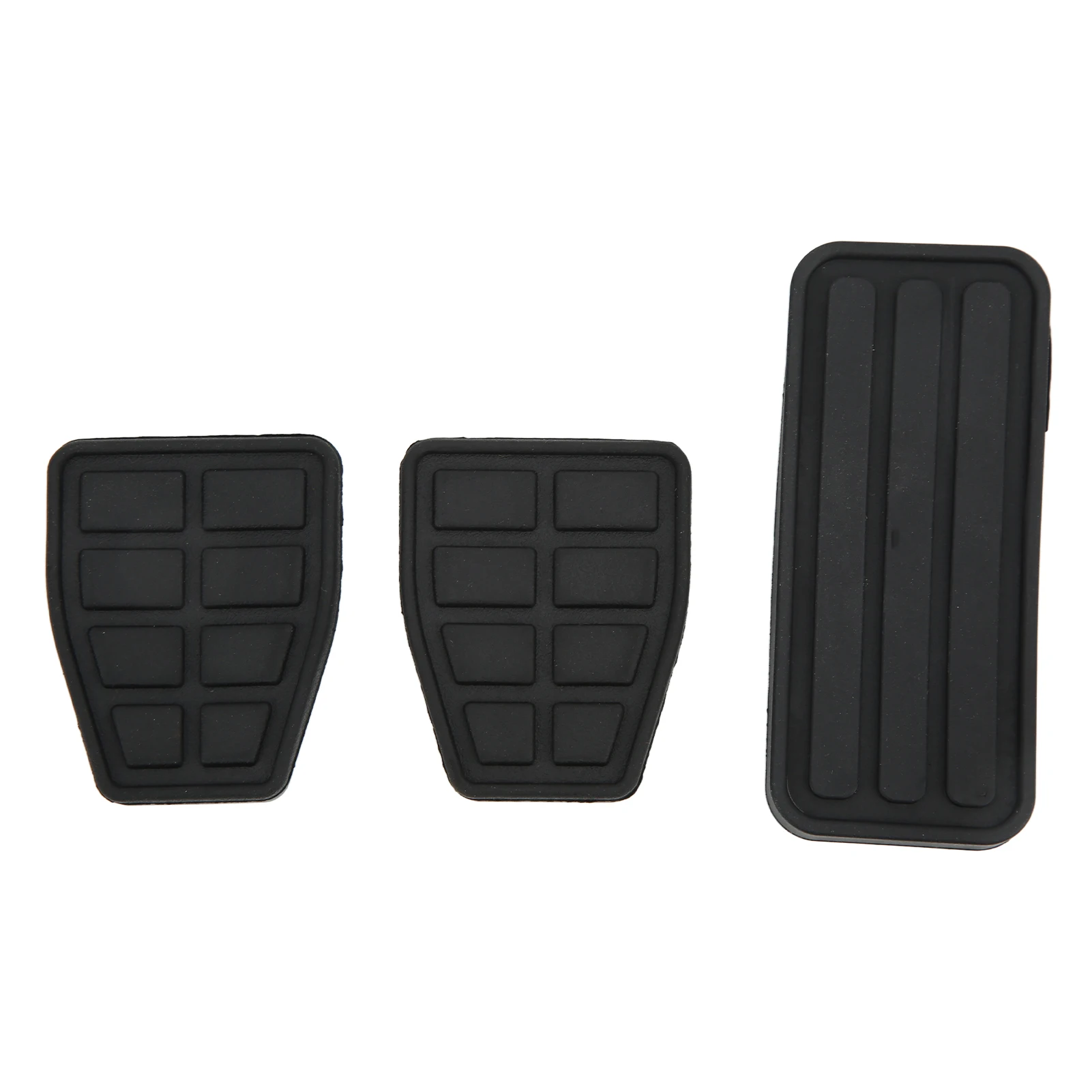 3pcs Clutch Brake Accelerator Pedal Pad Kit Black Rubber for T4 Transporter 1990-2003 - Flexible Wearproof Replacement
3pcs Clutch Brake Accelerator Pedal Pad Kit Black Rubber for T4 Transporter 1990-2003 - Flexible Wearproof Replacement