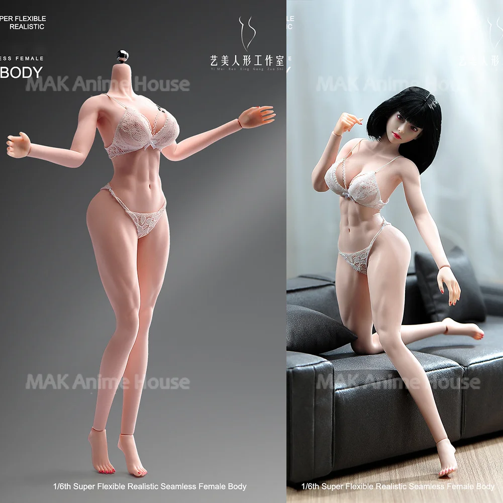 In Stock 1/6 Oversize Breast Slender Waist Toned Abdominal Muscles Body Physiological Details 12'' Female Flexible Action Figure
In Stock 1/6 Oversize Breast Slender Waist Toned Abdominal Muscles Body Physiological Details 12'' Female Flexible Action Figure
