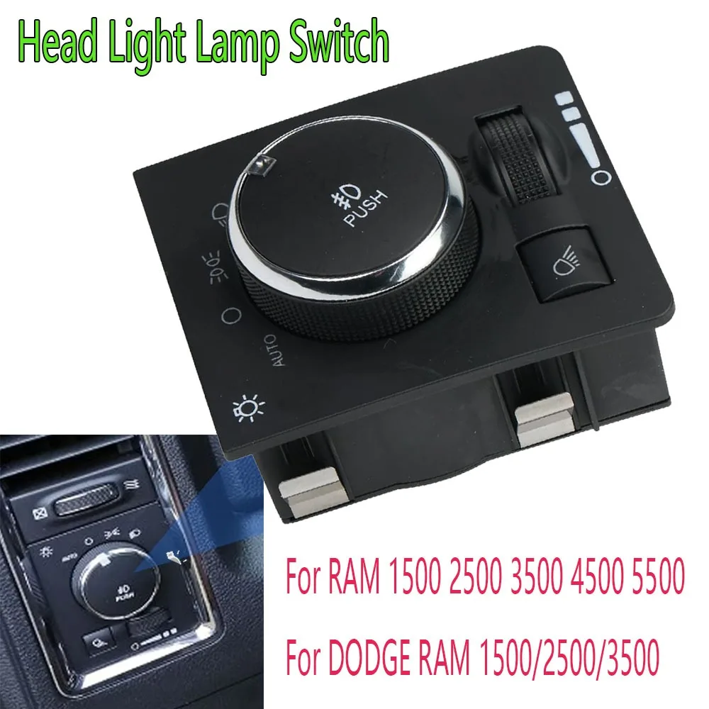 Headlight Dimmer Fog Light Lamp Switch Button Parts for 2013-2018 Dodge Ram 1500 2500 3500 2019-2021 Ram 1500 Car Accessories
Headlight Dimmer Fog Light Lamp Switch Button Parts for 2013-2018 Dodge Ram 1500 2500 3500 2019-2021 Ram 1500 Car Accessories