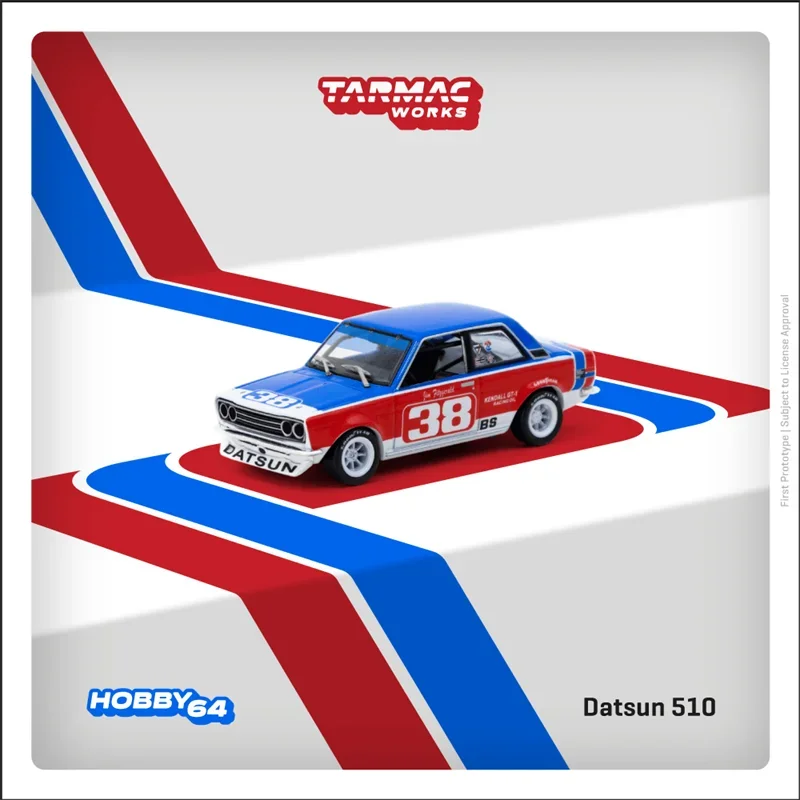 Tarmac Works 1:64 Datsun 510 SCCA National Championship 1973 Red and Blue#38 Diecast Model Car
Tarmac Works 1:64 Datsun 510 SCCA National Championship 1973 Red and Blue#38 Diecast Model Car