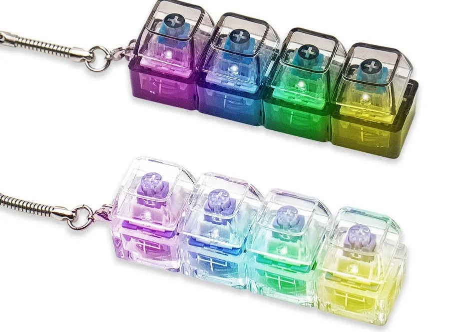 New Stress Anxiety Relief Keyboard Keychain Four Finger Button for Office Home Adults Kid Decompression Clicker Hot Gadget Gifts
New Stress Anxiety Relief Keyboard Keychain Four Finger Button for Office Home Adults Kid Decompression Clicker Hot Gadget Gifts