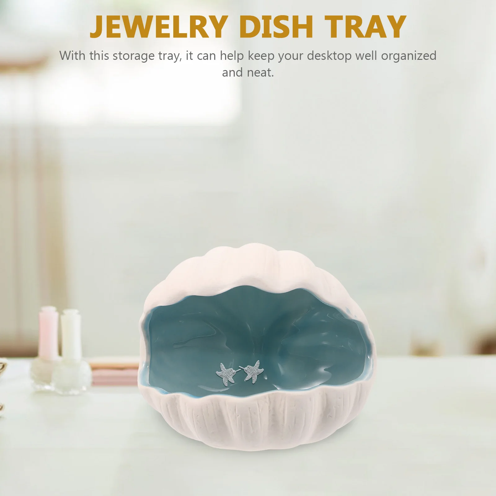 Ocean Theme Jewelry Tray Ceramic Storage Plate Decorative Key Holder Ring Dish Trinket Organizer Dish Trinket Dishes
Ocean Theme Jewelry Tray Ceramic Storage Plate Decorative Key Holder Ring Dish Trinket Organizer Dish Trinket Dishes