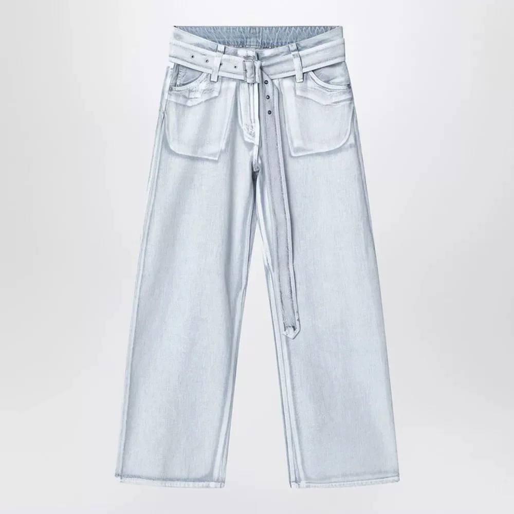 YYAHAHAS Coated Wash Wide Leg Jeans Women Vintage Wide Belt High Waist Trousers Retro Loose Fit Denim Pants 2026
YYAHAHAS Coated Wash Wide Leg Jeans Women Vintage Wide Belt High Waist Trousers Retro Loose Fit Denim Pants 2026