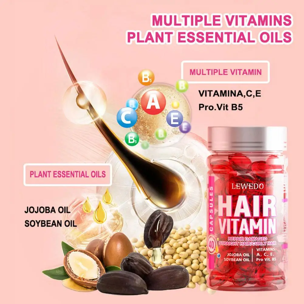 Rose Essential Oil Capsules Supple Dry Hair Keratin Plant Bottled Oil Hair Repair Care 30/40PCS Hair Dry Complex Female Dam L8J8
Rose Essential Oil Capsules Supple Dry Hair Keratin Plant Bottled Oil Hair Repair Care 30/40PCS Hair Dry Complex Female Dam L8J8