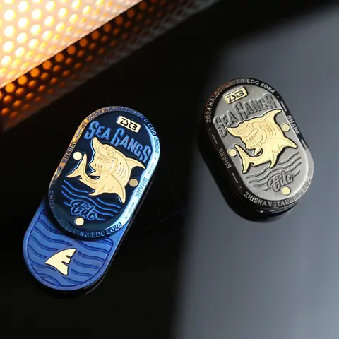 Shark Meccanico Fidget Slider EDC Fidget Toys Giocattoli da scrivania Ansia Giocattoli antistress Regali per adulti
