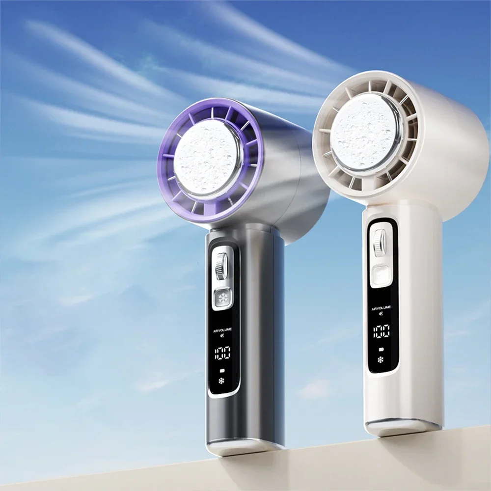 usb Portable 100-Speed Cooling Fan, 1-Second Ice Mode & 4000mAh, Mini Air Conditioner for Outdoor/Travel/Office
usb Portable 100-Speed Cooling Fan, 1-Second Ice Mode & 4000mAh, Mini Air Conditioner for Outdoor/Travel/Office