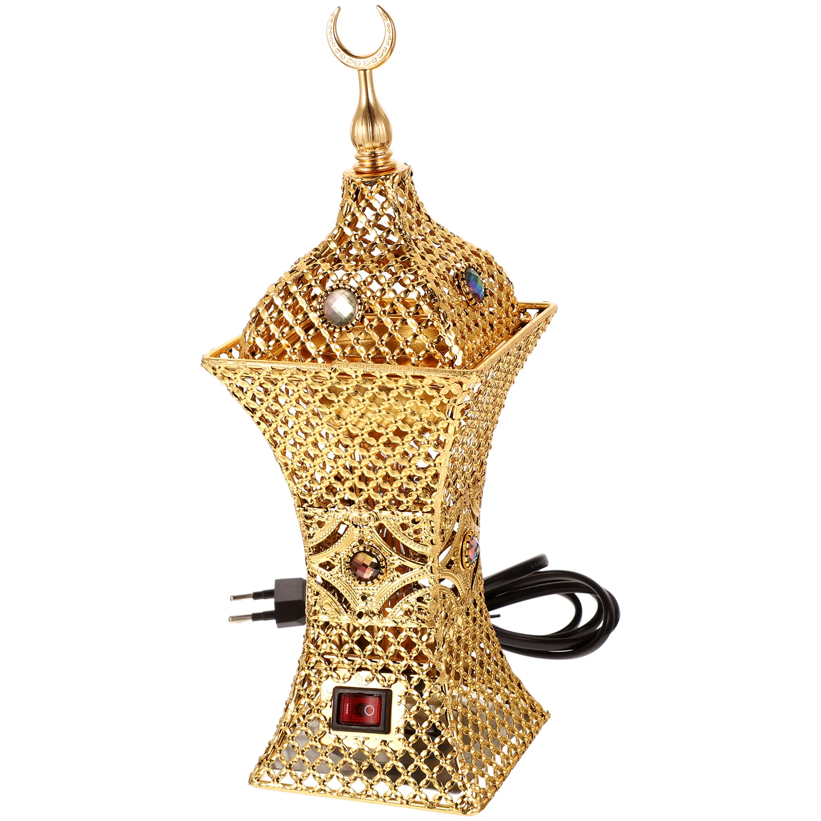 Plug in Electric Incense Burner Middle Eastern Style Retro Censer Aroma Stove High Temp Bakhoor Wood Resin Metal
Plug in Electric Incense Burner Middle Eastern Style Retro Censer Aroma Stove High Temp Bakhoor Wood Resin Metal