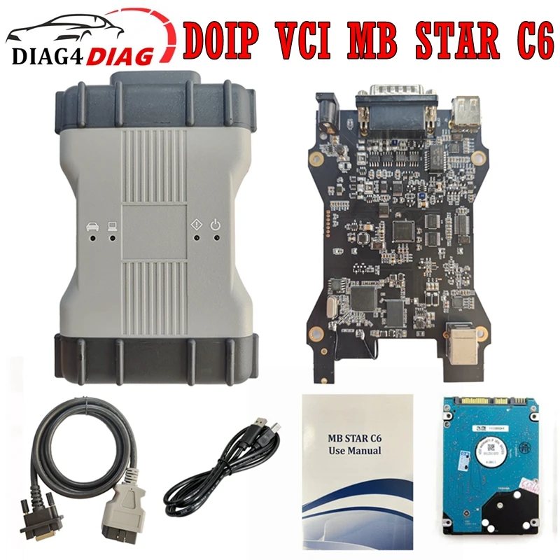 NEW MB STAR C6 DOIP WIFI for Mercedes-Benz MB SD Connect Compact C6 HDD V2023.06 Diagnostic Software Diagnostic Tool
NEW MB STAR C6 DOIP WIFI for Mercedes-Benz MB SD Connect Compact C6 HDD V2023.06 Diagnostic Software Diagnostic Tool
