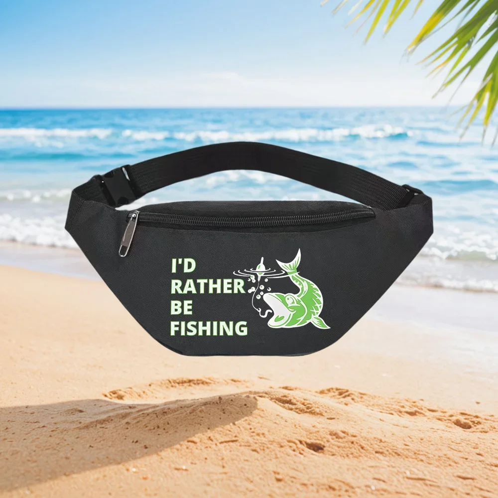I'd Rather Be Fishing Waist Backpack Crossbody Chest Bag Street Casual Sporty Fashionable Simple Unique Printed Design
I'd Rather Be Fishing Waist Backpack Crossbody Chest Bag Street Casual Sporty Fashionable Simple Unique Printed Design