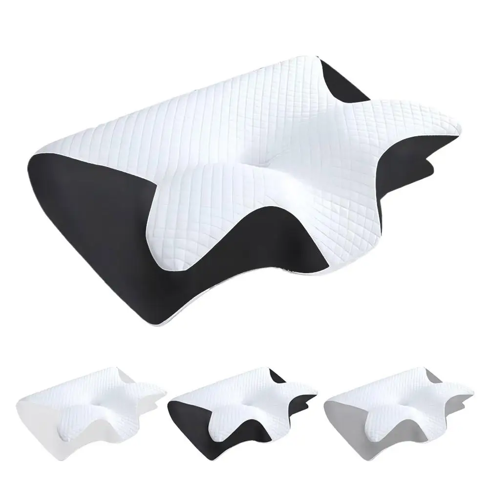 НОВАЯ ортопедическая подушка из пены с эффектом памяти, эргономичная контурная подушка 2 в 1 для снятия боли в шее, контурные поддерживающие подушки, Neck P V6I2
НОВАЯ ортопедическая подушка из пены с эффектом памяти, эргономичная контурная подушка 2 в 1 для снятия боли в шее, контурные поддерживающие подушки, Neck P V6I2