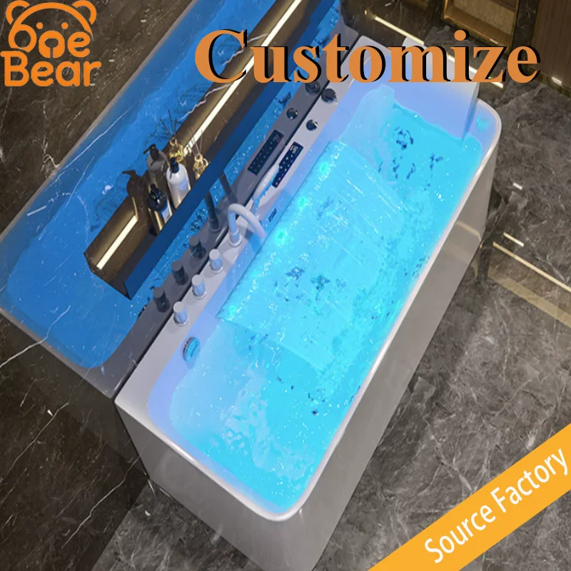 Luxury Freestanding Acrylic Whirlpool Massage Bathtub, Modern Heated Spa Tub for Home Hotel Villa Apartment Indoor Use
Luxury Freestanding Acrylic Whirlpool Massage Bathtub, Modern Heated Spa Tub for Home Hotel Villa Apartment Indoor Use