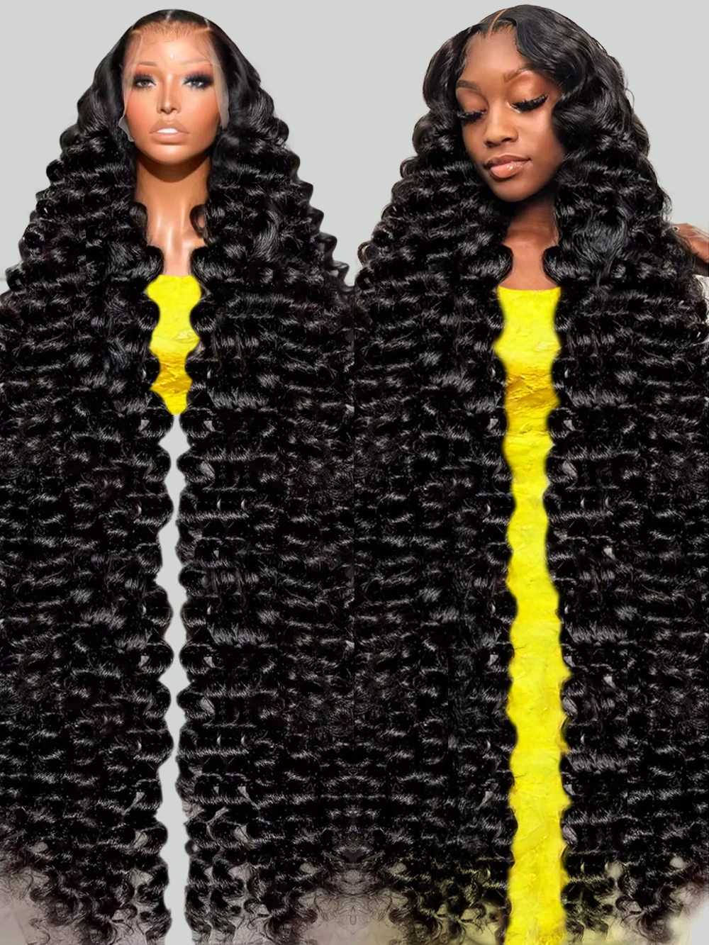HD 13x6 Loose Nature Wave Lace Front Human Hair Wigs 250% Transparent 30 40 Inch 13x4 360 Full Deep Water Wave Lace Frontal Wig
HD 13x6 Loose Nature Wave Lace Front Human Hair Wigs 250% Transparent 30 40 Inch 13x4 360 Full Deep Water Wave Lace Frontal Wig