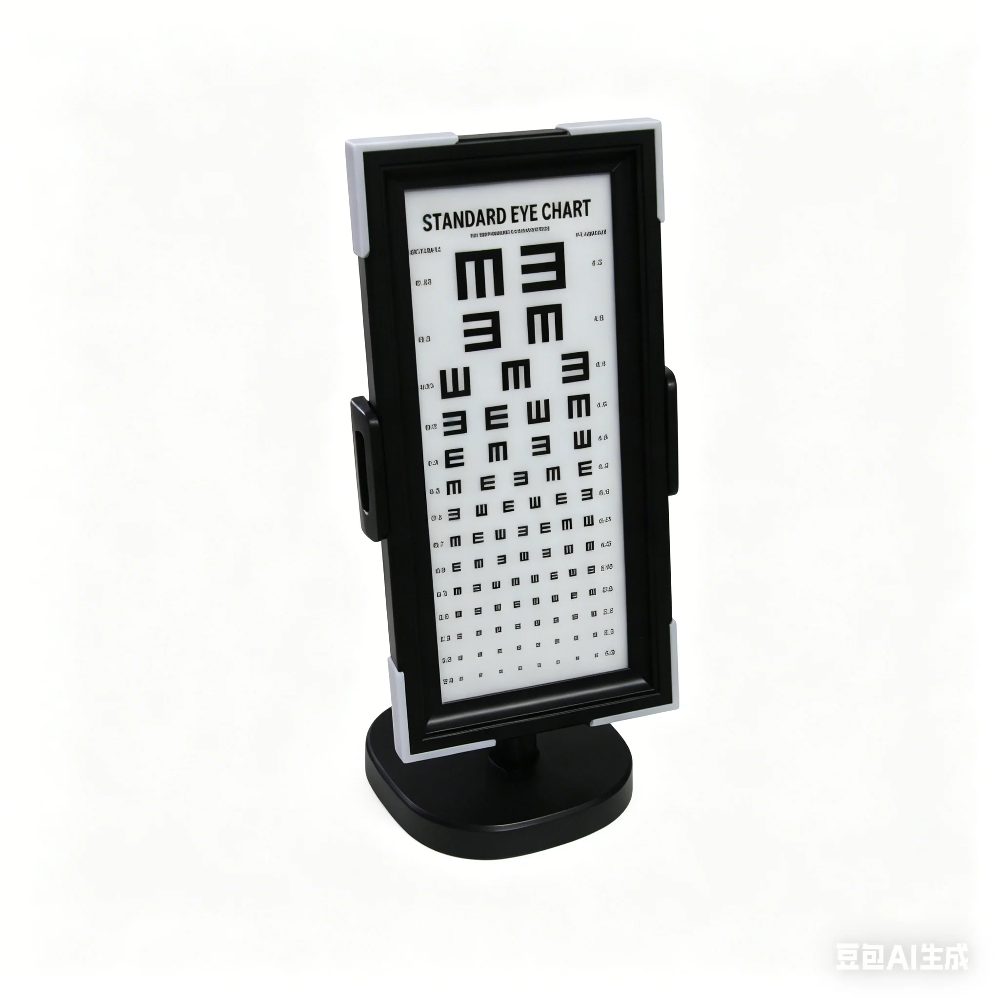 Optometry Far Vision Desktop Chart 3M Far Vision Chart Tumbling E or Letter under Selection