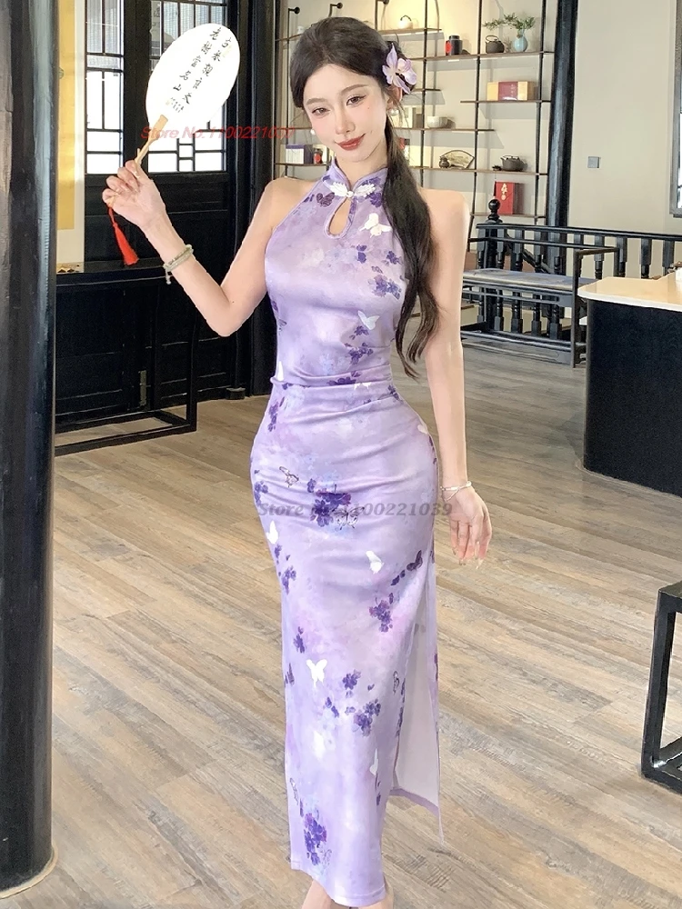 2025 китайское улучшенное Cheongsam с цветочным принтом без рукавов Ципао восточное сексуальное вечернее платье для банкета Ципао винтажное платье для ночного клуба
2025 китайское улучшенное Cheongsam с цветочным принтом без рукавов Ципао восточное сексуальное вечернее платье для банкета Ципао винтажное платье для ночного клуба
