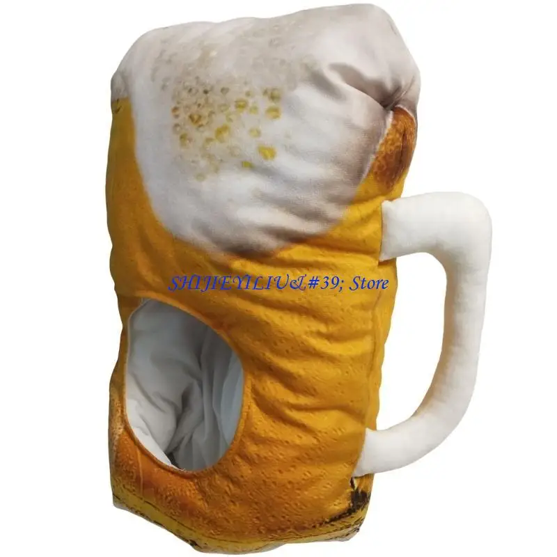 E21F Novelty Party Beer Mug Hat Child Adult Funny Stage Headgear Hat Party Props Hat
E21F Novelty Party Beer Mug Hat Child Adult Funny Stage Headgear Hat Party Props Hat