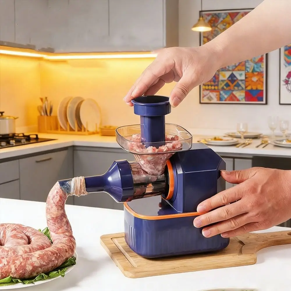 Efficient Electric Sausage Machine with Stuffing Tubes Stable Sausage Filling Machine Plastic Automatic Sausage Maker
Efficient Electric Sausage Machine with Stuffing Tubes Stable Sausage Filling Machine Plastic Automatic Sausage Maker