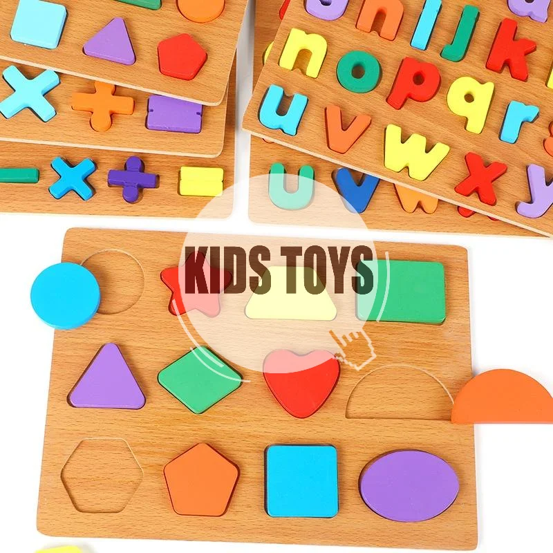 Children's Educational Wooden Puzzles with Alphabet and Numbers for Learning
Children's Educational Wooden Puzzles with Alphabet and Numbers for Learning