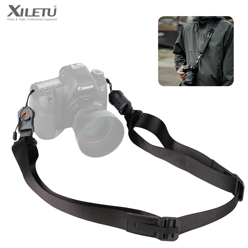 XILETU Lightweight Magnetic Camera Shoulder Strap with Quick Release - Adjustable Neck Strap for Canon Sony DSLR Cameras
XILETU Lightweight Magnetic Camera Shoulder Strap with Quick Release - Adjustable Neck Strap for Canon Sony DSLR Cameras