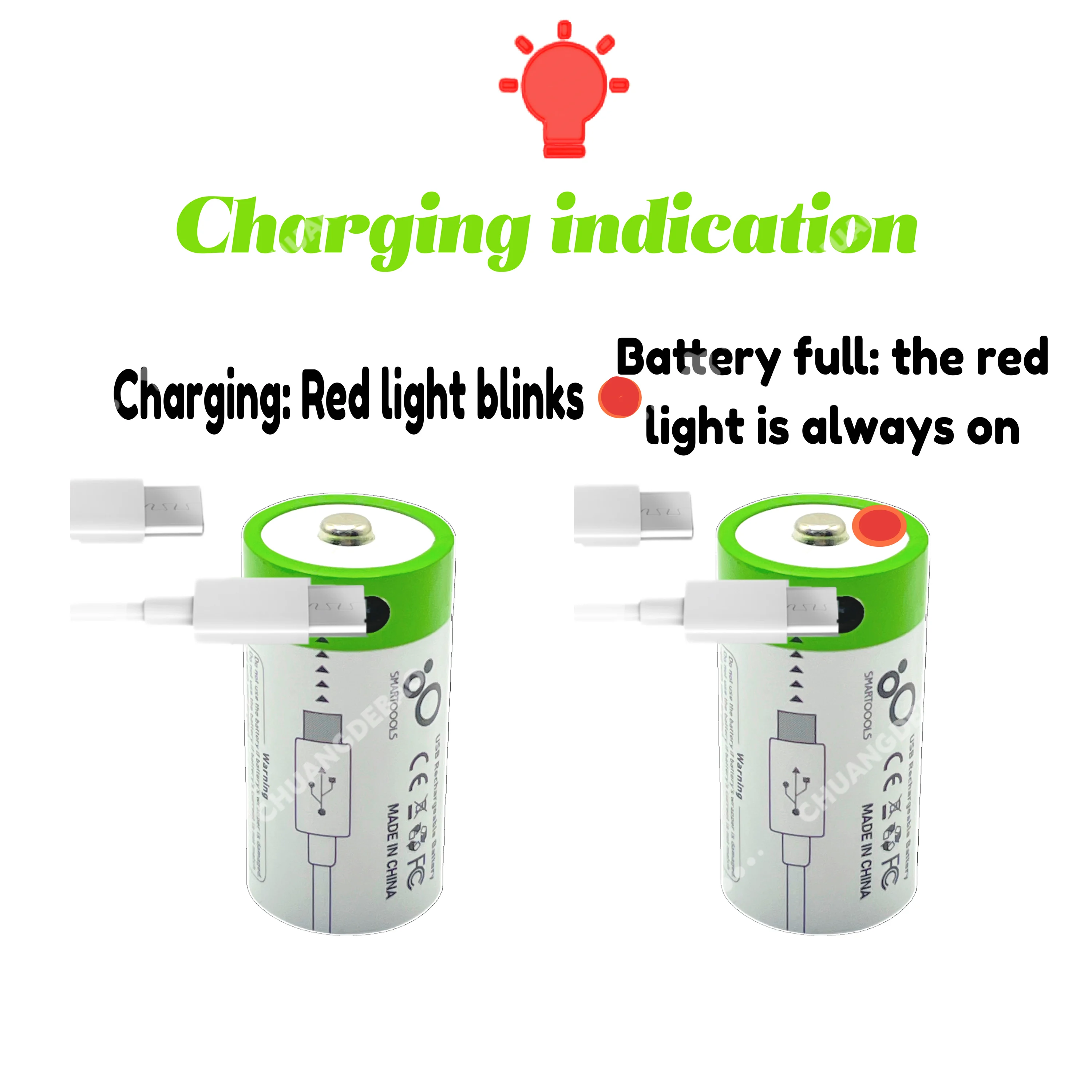 Rechargeable CR123A Lithium Ion Battery 3.7V with Type-C USB Cable Fast Charging Suitable for LED Flashlight Travel Wall Charger
Rechargeable CR123A Lithium Ion Battery 3.7V with Type-C USB Cable Fast Charging Suitable for LED Flashlight Travel Wall Charger