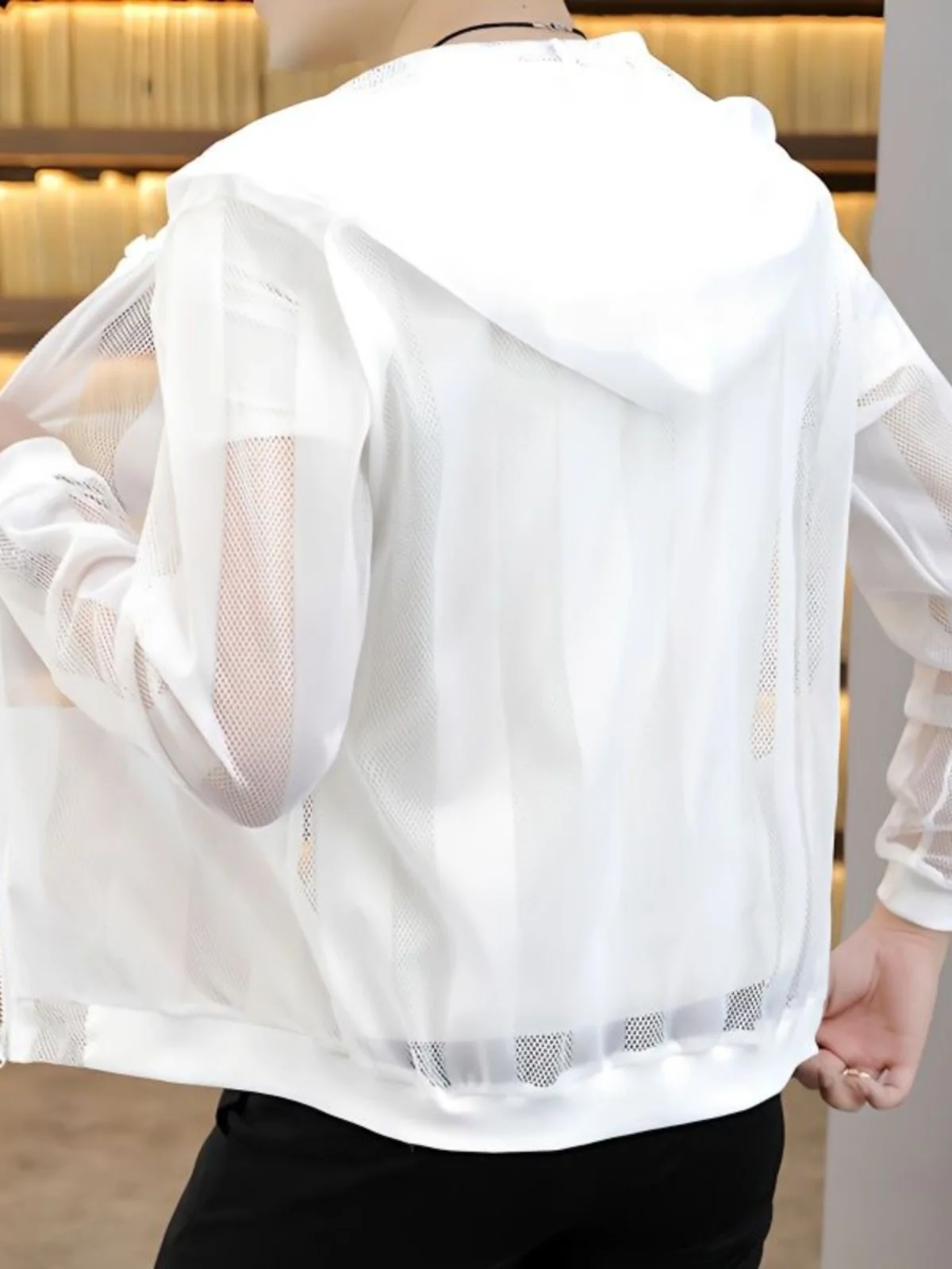 Men's Summer 2024 New Ultra-Thin Hooded Sun Protection Jaet Stand Fit Breathable Lightweight Faux-Wool Outerwear
Men's Summer 2024 New Ultra-Thin Hooded Sun Protection Jaet Stand Fit Breathable Lightweight Faux-Wool Outerwear