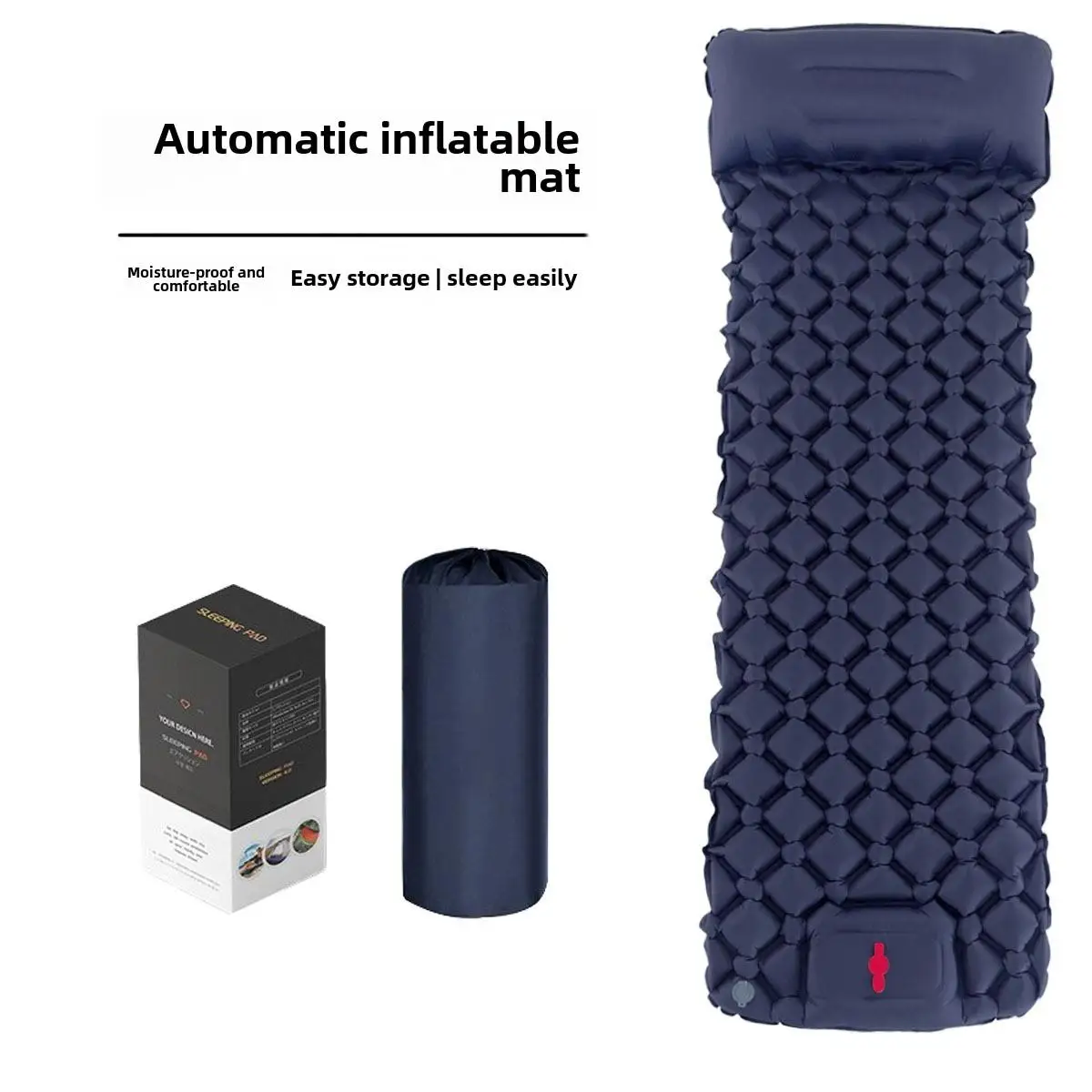 Single Inflatable Sleeping Mat Camping Air Cushion Portable Travel Mattress Moisture-Proof Suitable For Camping Hiking.
Single Inflatable Sleeping Mat Camping Air Cushion Portable Travel Mattress Moisture-Proof Suitable For Camping Hiking.