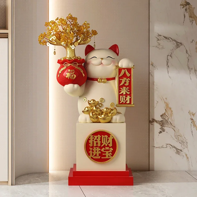 Creative Wealth Attraction Cat Floor Decoration Living Room Front Desk Decoration Moving Home Gifts High end
Creative Wealth Attraction Cat Floor Decoration Living Room Front Desk Decoration Moving Home Gifts High end