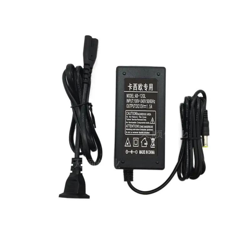12V 1.5A 5.5*1.7mm power adapter for Casio electronic piano PX-500 PX-700 PX-720 PX-410
12V 1.5A 5.5*1.7mm power adapter for Casio electronic piano PX-500 PX-700 PX-720 PX-410