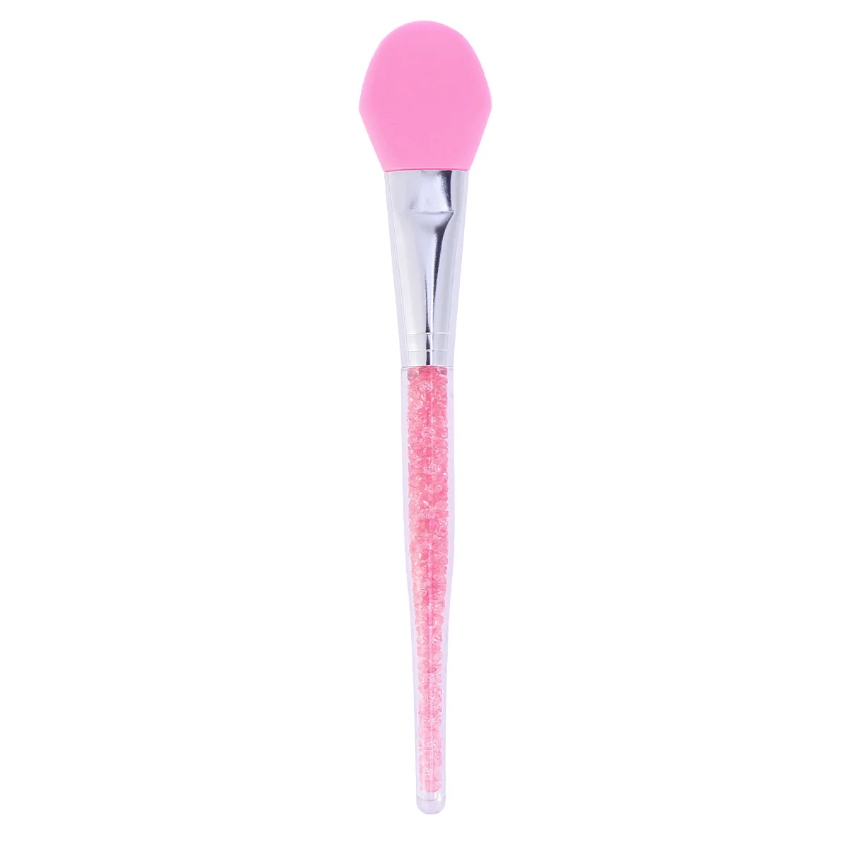 1pc Silicone Face Rhinestone Handle Pink Beauty Tool Ladies Facial Silicone Face Mask Brush Mud Mixing Skin Care Makeup Brush
1pc Silicone Face Rhinestone Handle Pink Beauty Tool Ladies Facial Silicone Face Mask Brush Mud Mixing Skin Care Makeup Brush