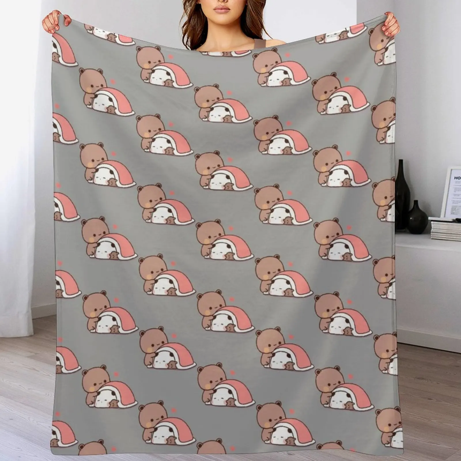 Bubu Love Dudu Throw Blanket Soft Comfort Blanket for Reading Watching TV
Bubu Love Dudu Throw Blanket Soft Comfort Blanket for Reading Watching TV