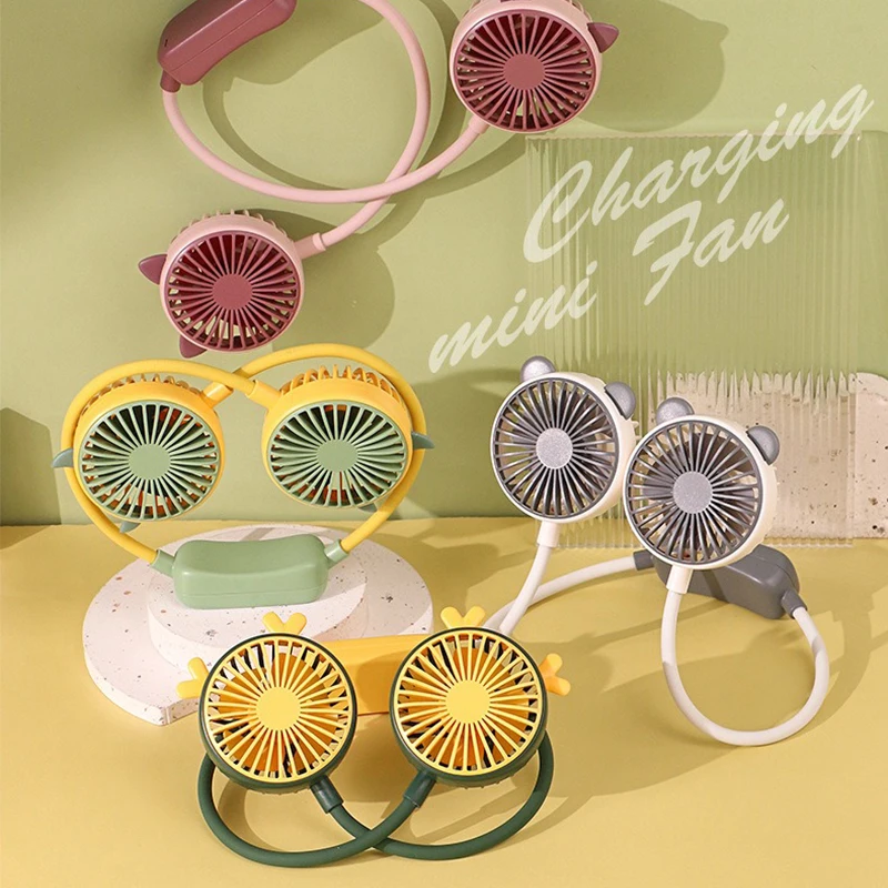 USB Adjustable Air Conditioner Wearable Neckband Outdoor Portable Rechargeable Air Cooling Fan Mini Hanging Neck Fan
USB Adjustable Air Conditioner Wearable Neckband Outdoor Portable Rechargeable Air Cooling Fan Mini Hanging Neck Fan