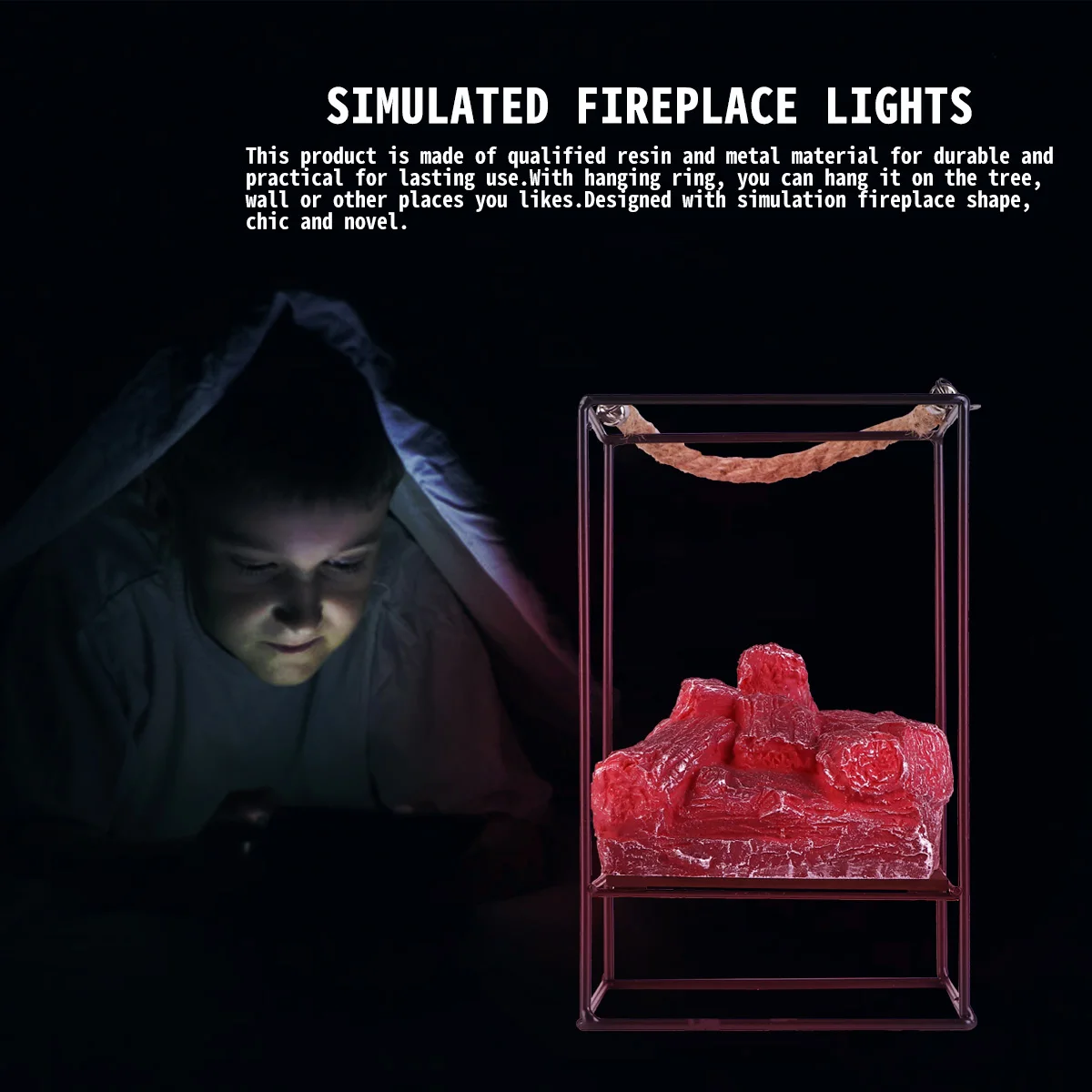 1pc Led Charcoal Lantern Portable Hollow Out Fireplace Light Halloween Night Lamp Simulation Flame Solar Powered Mini Lamp
1pc Led Charcoal Lantern Portable Hollow Out Fireplace Light Halloween Night Lamp Simulation Flame Solar Powered Mini Lamp