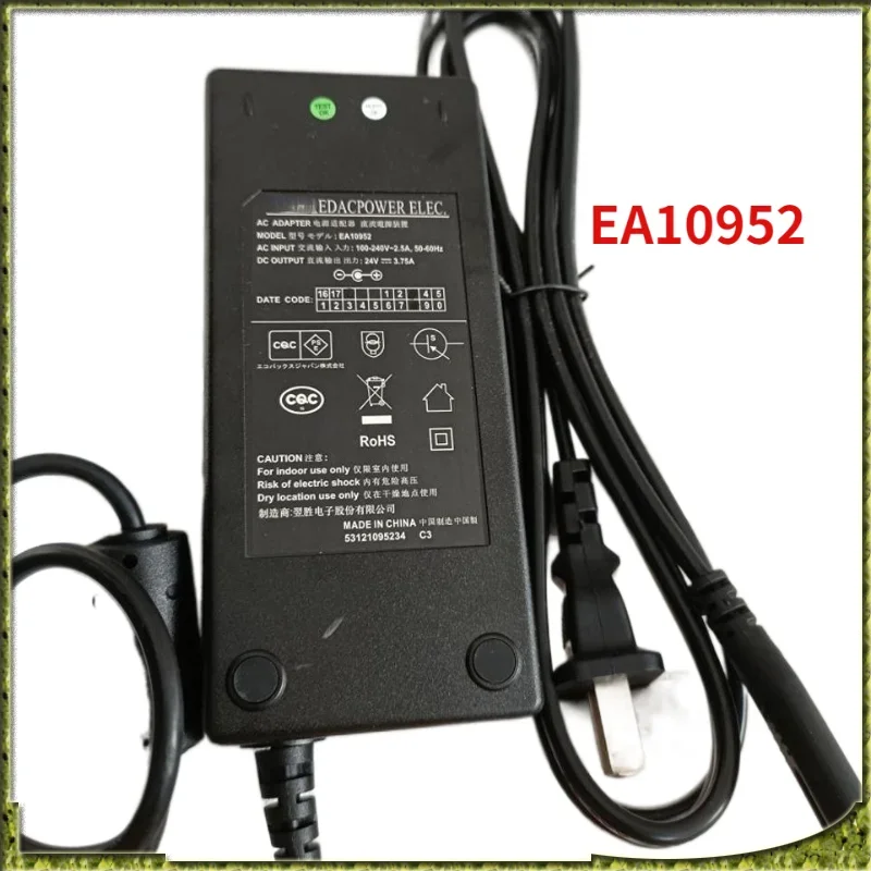 Power Supply Switching Charger 24V 3.75A 90W EA10952 EA10953 AC Adapter for Window Robot EXA0904YJ DYS DYS902 5.5*2.1mm
Power Supply Switching Charger 24V 3.75A 90W EA10952 EA10953 AC Adapter for Window Robot EXA0904YJ DYS DYS902 5.5*2.1mm