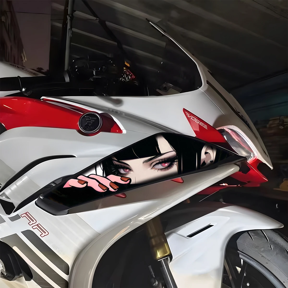 Voge RR660S Windshield Stickers 2Pcs Vinyl Decals Eye-catching Scratch-Resistant Protective Accessories
Voge RR660S Windshield Stickers 2Pcs Vinyl Decals Eye-catching Scratch-Resistant Protective Accessories