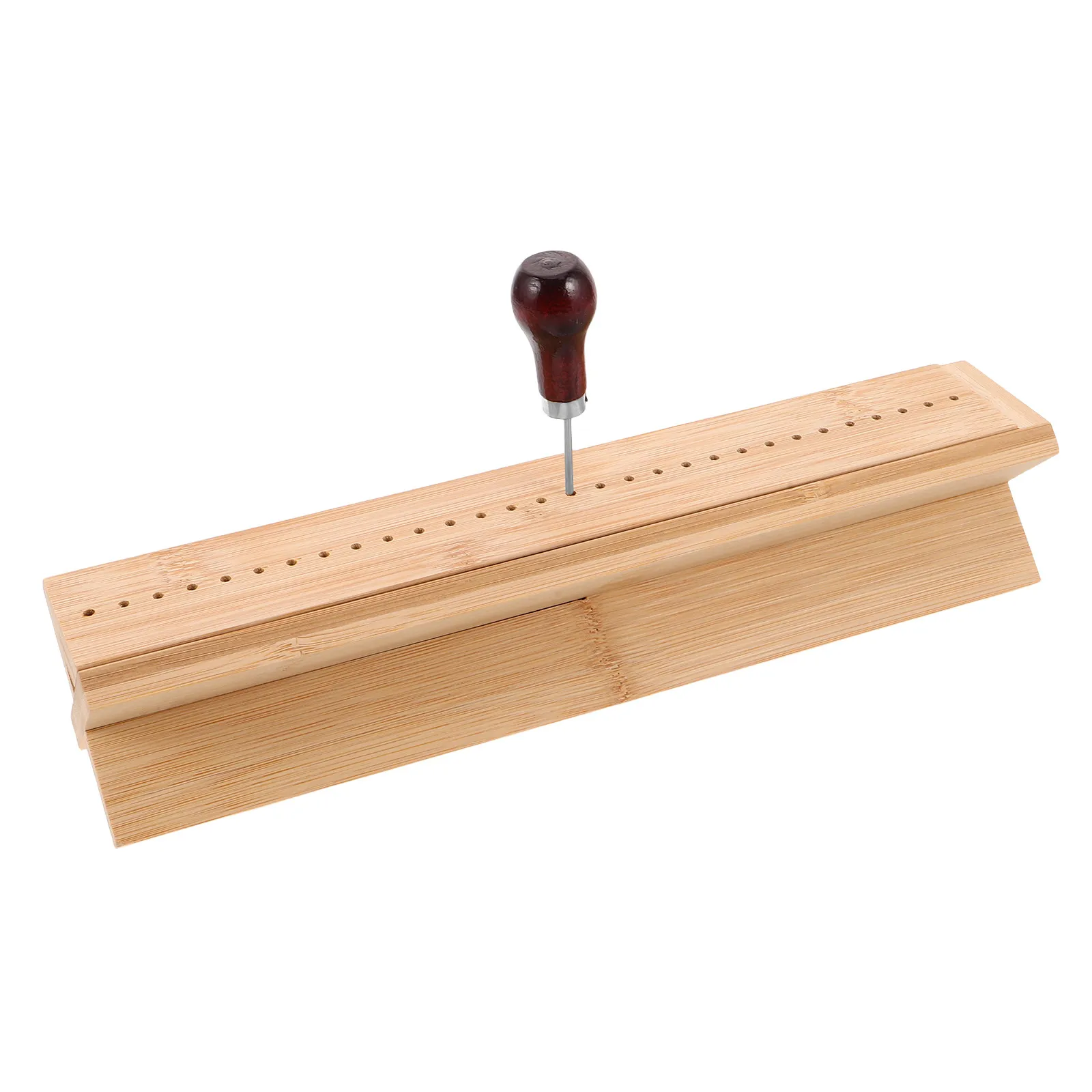 1Set Bamboo Bookbinding Cradle Manual Punching Tool DIY Paper Binding Kit Wood Book Binding Holder for Craft Projects Home
1Set Bamboo Bookbinding Cradle Manual Punching Tool DIY Paper Binding Kit Wood Book Binding Holder for Craft Projects Home